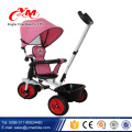 OEM kids push tricycle wholesale/kids metal tricycle push trike 360 totated wheels/cheap kids folding tricycle new models